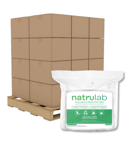 Pallet of Multi-Surface Disinfecting Wipes